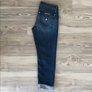 Hudson Jeans size 25 Bacara crop straight Cuffed